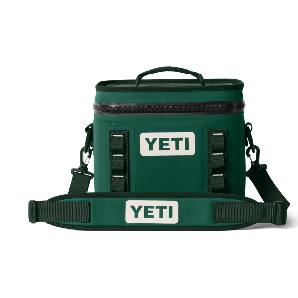 YETI Hopper Flip® 8 Soft Cooler Black Forest Green