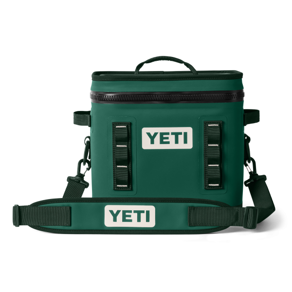 YETI Hopper Flip® 12 Soft Cooler Black Forest Green