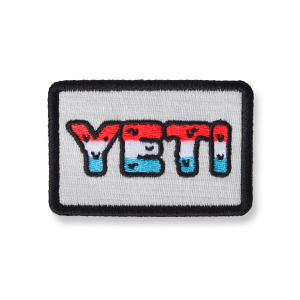 YETI Collectors Patches White