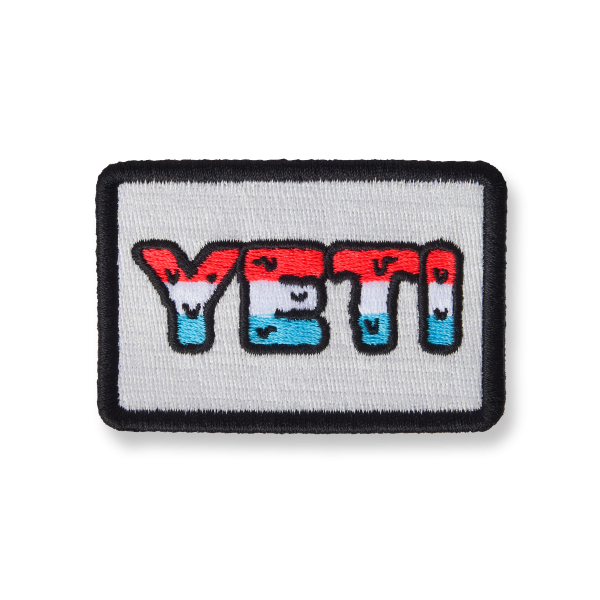 YETI Collectors Patches White