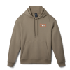 YETI® Wetlands Logo Badge Fleece Hoodie Taupe