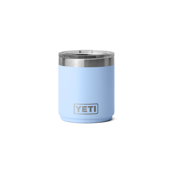 Rambler® 10 oz Stackable Lowball with Magslider™ lid Big Sky Blue