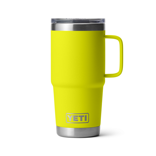 YETI Rambler® 20 oz (591 ml) Travel Mug Firefly Yellow