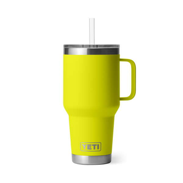 Rambler® 35 oz (1L) Straw Mug Firefly Yellow