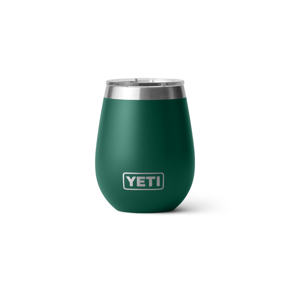 YETI Rambler® 10 oz (296 ml) Wine Tumbler Black Forest Green