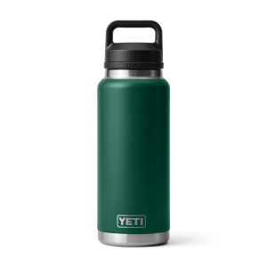 YETI Rambler® 36 oz (1065 ml) Bottle With Chug Cap Black Forest Green