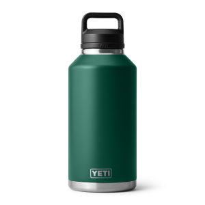 YETI Rambler® 64 oz (1.9L) Bottle With Chug Cap Black Forest Green