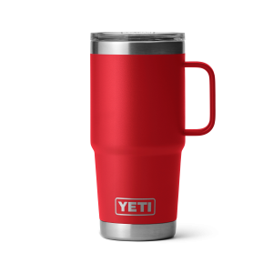 YETI Rambler® 20 oz (591 ml) Travel Mug Rescue Red