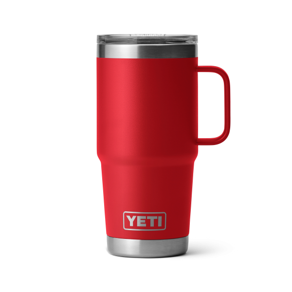 YETI Rambler® 20 oz (591 ml) Travel Mug Rescue Red