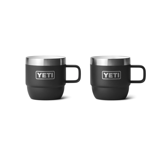 YETI Rambler® 6 oz (177 ml) Stackable Mugs Black