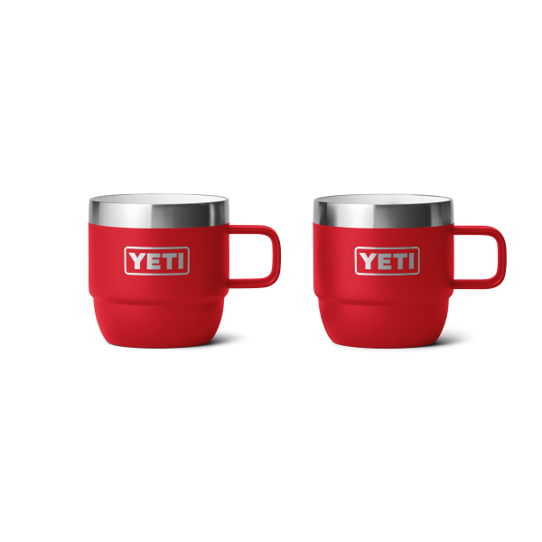 YETI Rambler® 6 oz (177 ml) Stackable Mugs Rescue Red