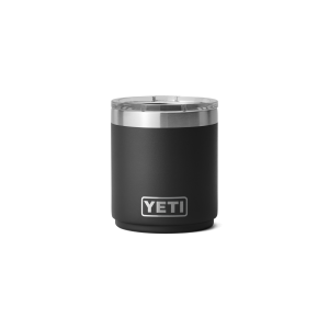 Rambler® 10 oz Stackable Lowball with Magslider™ lid Black