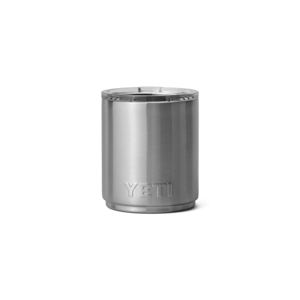 Rambler® 10 oz Stackable Lowball with Magslider™ lid Stainless Steel