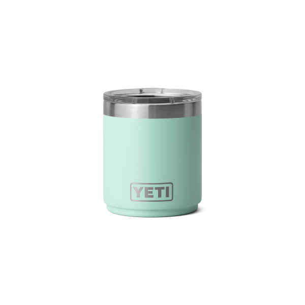Rambler® 10 oz Stackable Lowball with Magslider™ lid Seafoam