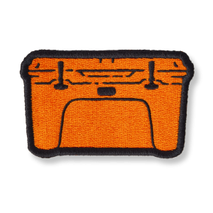 YETI Collectors Patches King Crab Orange Tundra®