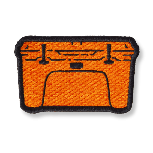YETI Collectors Patches King Crab Orange Tundra®