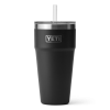 YETI Rambler® 26 oz (769ml) Straw Stackable Cup Black