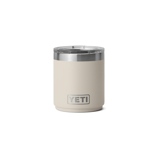 Rambler® 10 oz Stackable Lowball with Magslider™ lid Cape Taupe