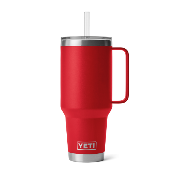 YETI Rambler® 42 oz (1.2L) Straw Mug Rescue Red