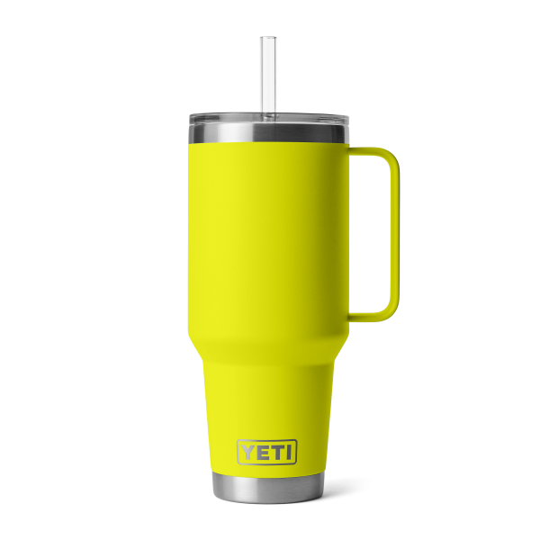 YETI Rambler® 42 oz (1.2L) Straw Mug Firefly Yellow