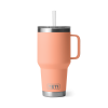 Rambler® 35 oz (1L) Straw Mug Lowcountry Peach