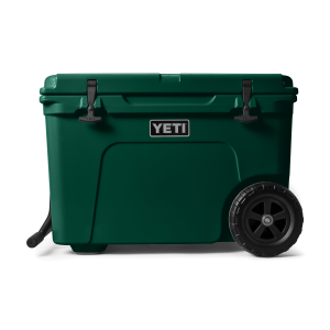 YETI Tundra Haul® Wheeled Hard Cooler Black Forest Green