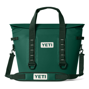 YETI Hopper® M30 Tote Soft Cooler Black Forest Green