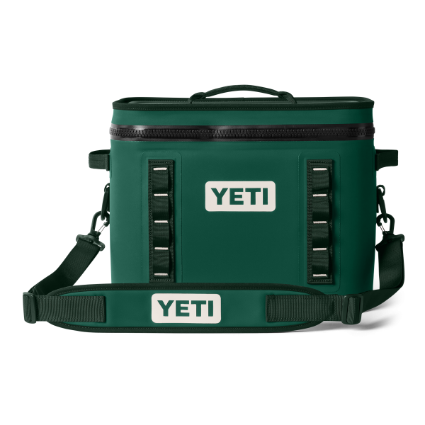YETI Hopper Flip® 18 Soft Cooler Black Forest Green