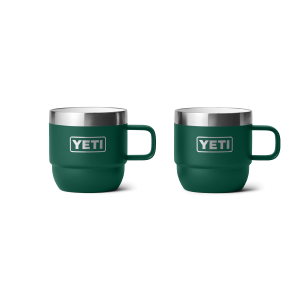 YETI Rambler® 6 oz (177 ml) Stackable Mugs Black Forest Green