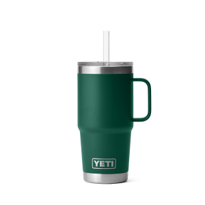 Rambler® 25 oz (739 ml) Straw Mug Black Forest Green