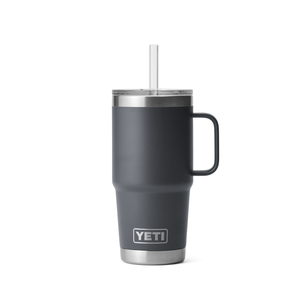 Rambler® 25 oz (739 ml) Straw Mug Charcoal