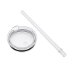 Rambler® Medium Straw Lid Clear