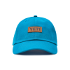 Leather Logo Badge Soft Crown Hat Aquifer Blue Aquifer Blue