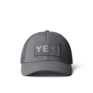 Grey on Grey Patch Trucker Hat Grey