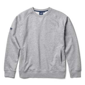 Brushed Fleece Crewneck Pullover Grey Grey