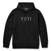 YETI Brushed Fleece Hoodie Pullover Black Black