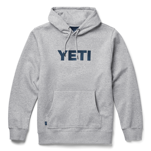 Brushed Fleece Hoodie Pullover Grey Heather Grey