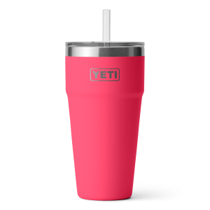 YETI Rambler® 26 oz (769ml) Straw Stackable Cup Tropical Pink