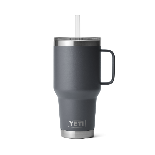 Rambler® 35 oz (1L) Straw Mug Charcoal