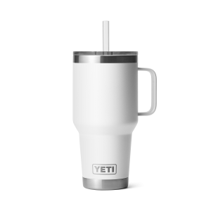 Rambler® 35 oz (1L) Straw Mug White