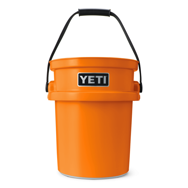 YETI LoadOut® 5-Gallon Bucket King Crab Orange